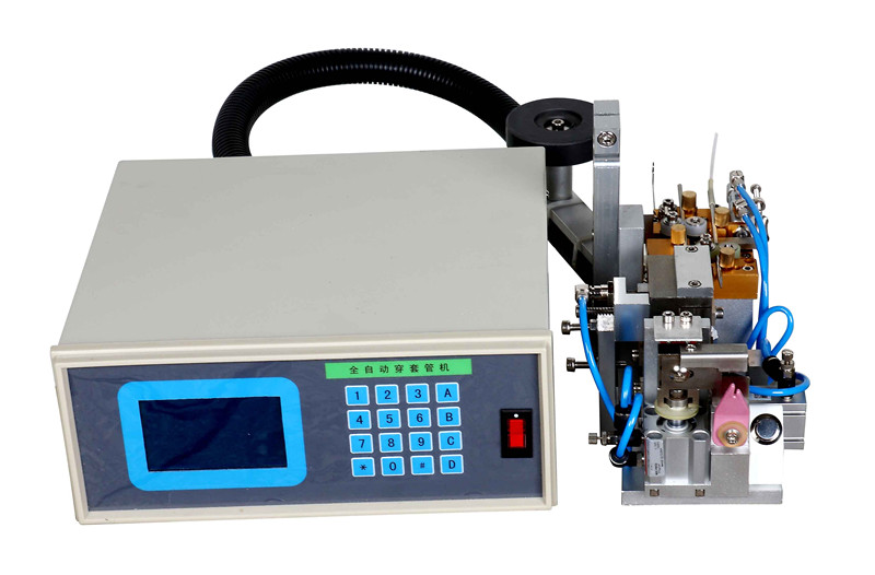 深圳市鹏达金电子设备有限公司 PD-104A 单色自动穿套管机 套管规格 14-30mm 符合线径范围 0.1 1.5