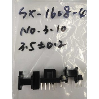EE16(5+5PIN) SX-1608-4 变压器骨架 具体型号 EE16 材质 电木材