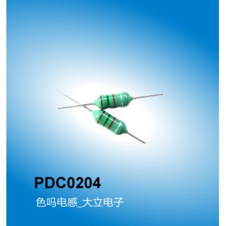 色码电感,PDC系列0204型号,PDC全系列,广州电感厂家大立电子 直流电阻 30-52000Ω