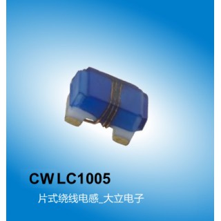 片式绕线电感,CWLC系列1005, 广州电感厂家大立电子 电感值 1.0μH 直流电阻 -Ω