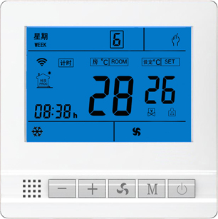 厦门德力信智能科技有限公司 AC301系列中央空调液晶温控器