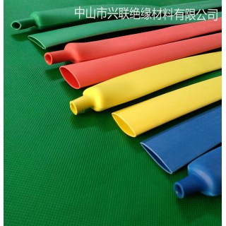 中山市兴联绝缘材料制品有限公司 彩色多色可选双壁含胶热缩套管 耐压 600KV