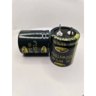  韩国三和+450V 150UF+电解电容 库存2700件  直流电阻 0Ω 电感值 0μH