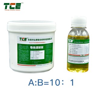 东莞市弘赞复合材料科技有限公司 TCE 300AB-W 环氧树脂高导热灌封胶 粘度（25℃） 10000cps