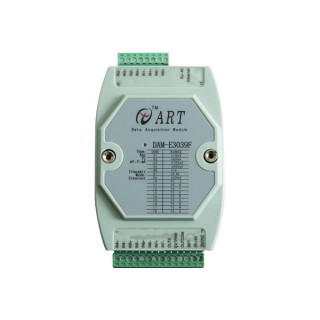 北京阿尔泰科技发展有限公司 DAM-E3039F北京阿尔泰科技采样频率10Hz16位8路报警输出热电偶输入模块