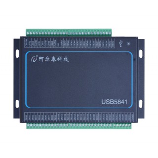 USB5841北京阿尔泰科技48路DIO（每8路可配置），3路 32位 定时/计数器采集卡