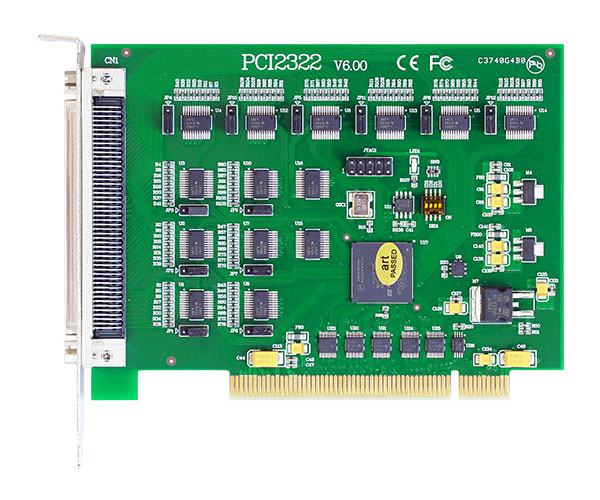 北京阿尔泰科技发展有限公司 PCI2322 阿尔泰科技 96路DI数字量输入采集  DO输出卡 每8路DIO双向复用