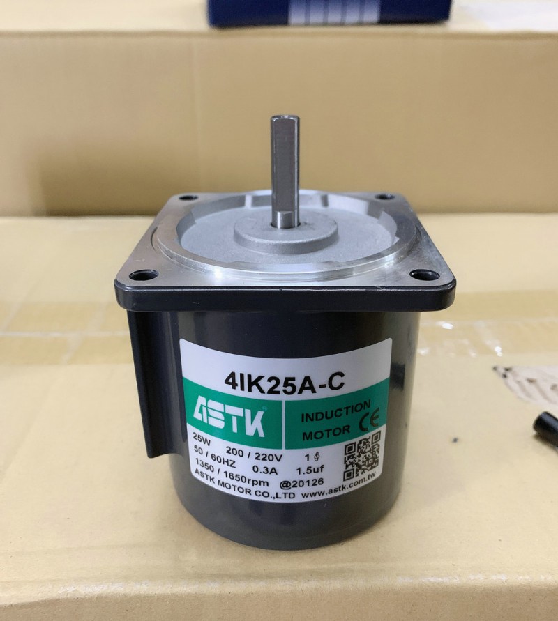 东莞市宗炜机电有限公司 ASTK牌25W电机4IK25A-C额定电压 220V 额定电流 0.3A