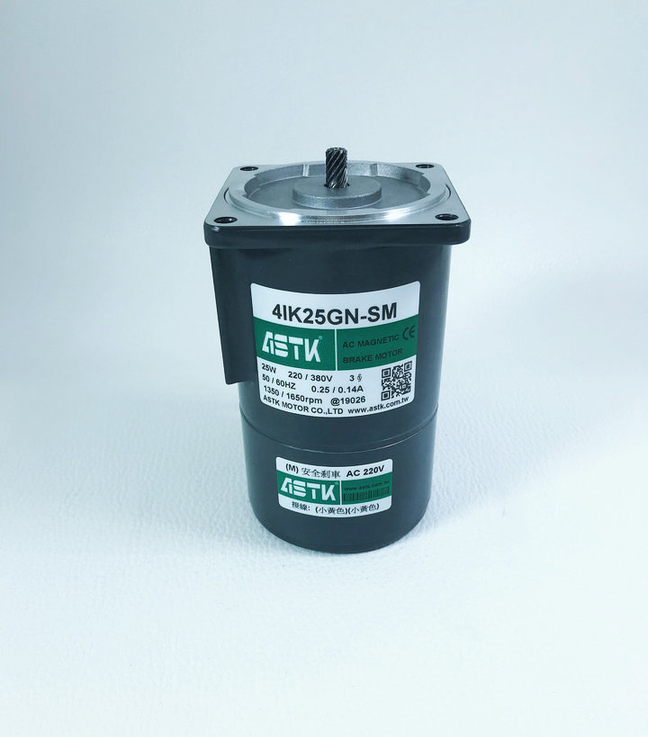 东莞市宗炜机电有限公司 当天发货ASTK牌马达4IK25GN-SM 4GN150K 额定电压 220V 额定电流 0.25A