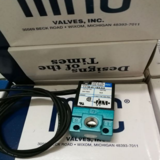 MAC电磁阀24VAC PLUG-IN W/24V LED
