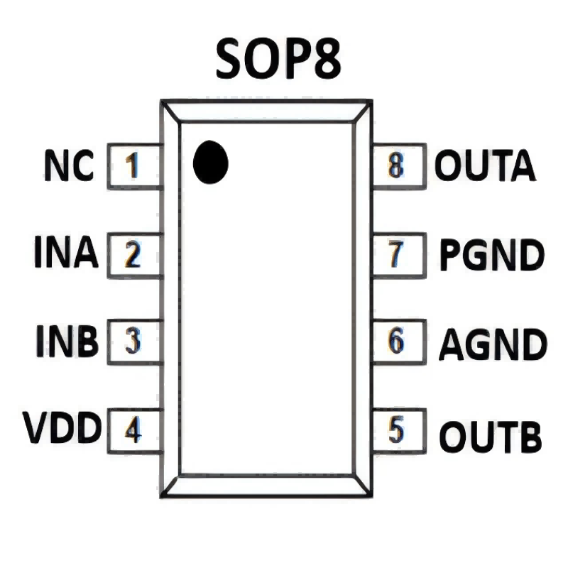 东莞市酷得智能科技有限公司 矽塔 SA8301SOP8 驱动