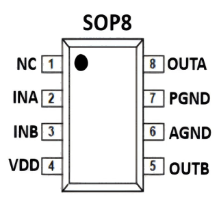 矽塔 SA8301SOP8 驱动