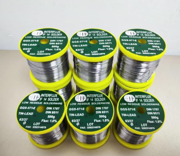 苏州贝俊轮商贸有限公司 Interflux IF14 SN63PB37锡丝 直径 0.5~1.0mm 助焊剂含量 1%