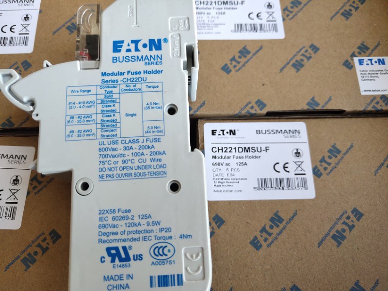 泉州中福灿宏电子科技有限公司 Bussmann熔断器PV-350A-3L-B-15 PV-350A-3L-BU-15