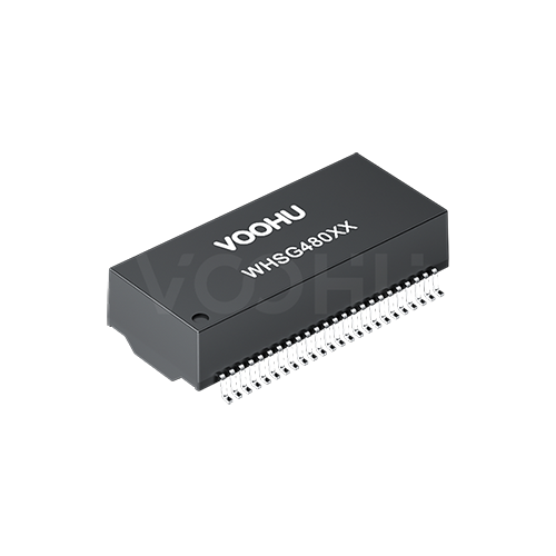 苏州沃虎电子科技有限公司 沃虎WHSG48002P G 双口 SMD 千兆 PIN48 PoE+ 以太网变压器