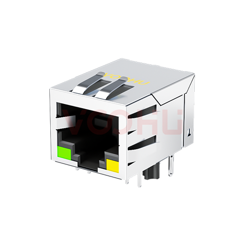 苏州沃虎电子科技有限公司 沃虎 SYT-320BNL 90° 开口朝下 1000M  DIP网络接口RJ45